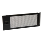 Preview: 4U Hinged Vented Rack Panel with Slam Lock
