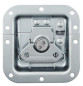 Preview: Medium Recessed Latch with Padlock Bracket in Shallow Dish