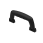 Preview: Black Briefcase Swivel Handle with Black Grip
