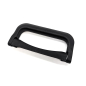 Preview: Black Briefcase Swivel Handle with Black Fittings