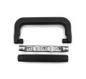 Preview: Black Briefcase Swivel Handle with Black Fittings