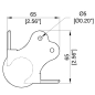 Preview: Large PennBrite Heavy Duty Ball Corner with 2.5mm Radius