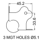 Preview: Medium PennBrite Ball Corner