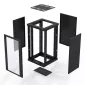 Preview: 42U Server Enclosure / M6 Rails / 600mm x 600mm / Poly Door