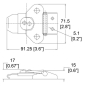 Preview: Large Surface Latch with Flat Cam