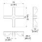 Preview: Stabilisierungskreuz 6.5mm