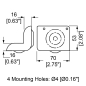 Preview: Boxenecke HD 69x51, mit Stapelsystem, 2 Schenkel