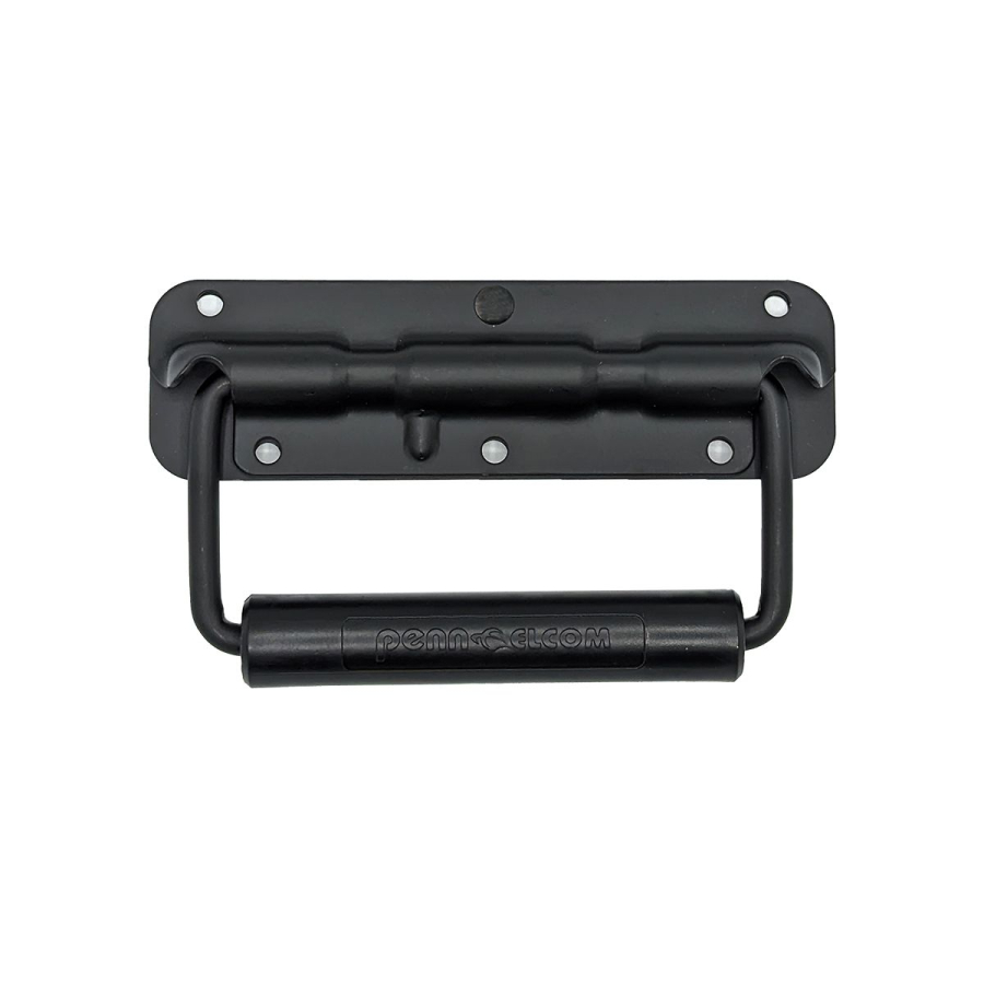 Black Sprung Surface Handle with 19mm Grip