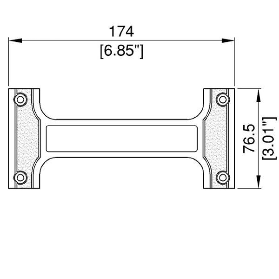 Black Die-Cast Aluminium Handle Only