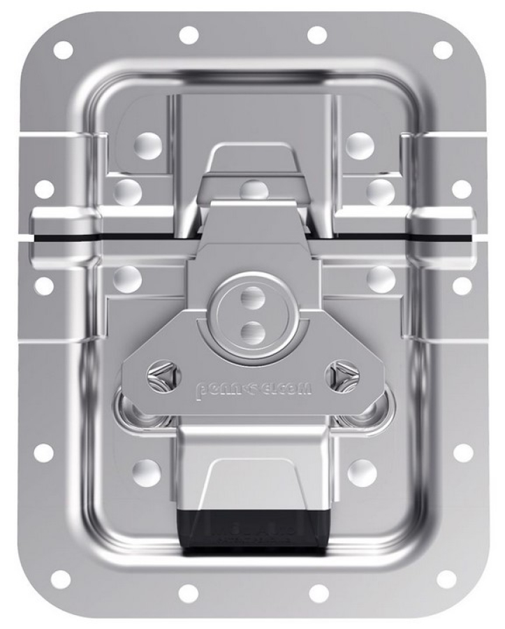 Großer WeatherSeal-Einbauschloss MOL3 in tiefer Vertiefung mit 27 mm Versatz