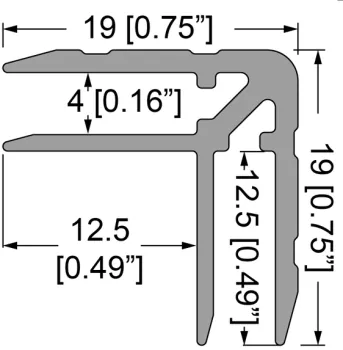 Casemaker 4mm, 20x20x1,5, L=2000mm