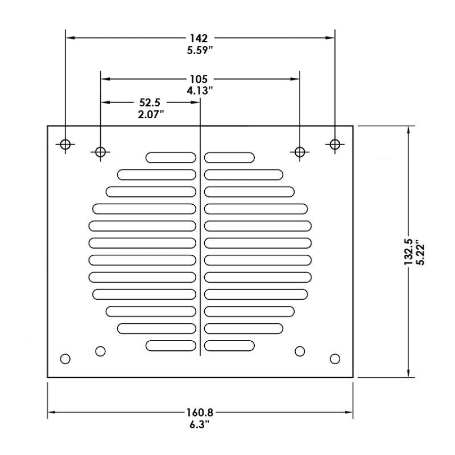 Single Fan Grille/Guard