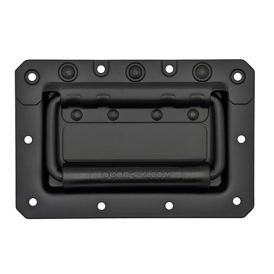Medium Zinc Recessed Handle with Rivet Protection