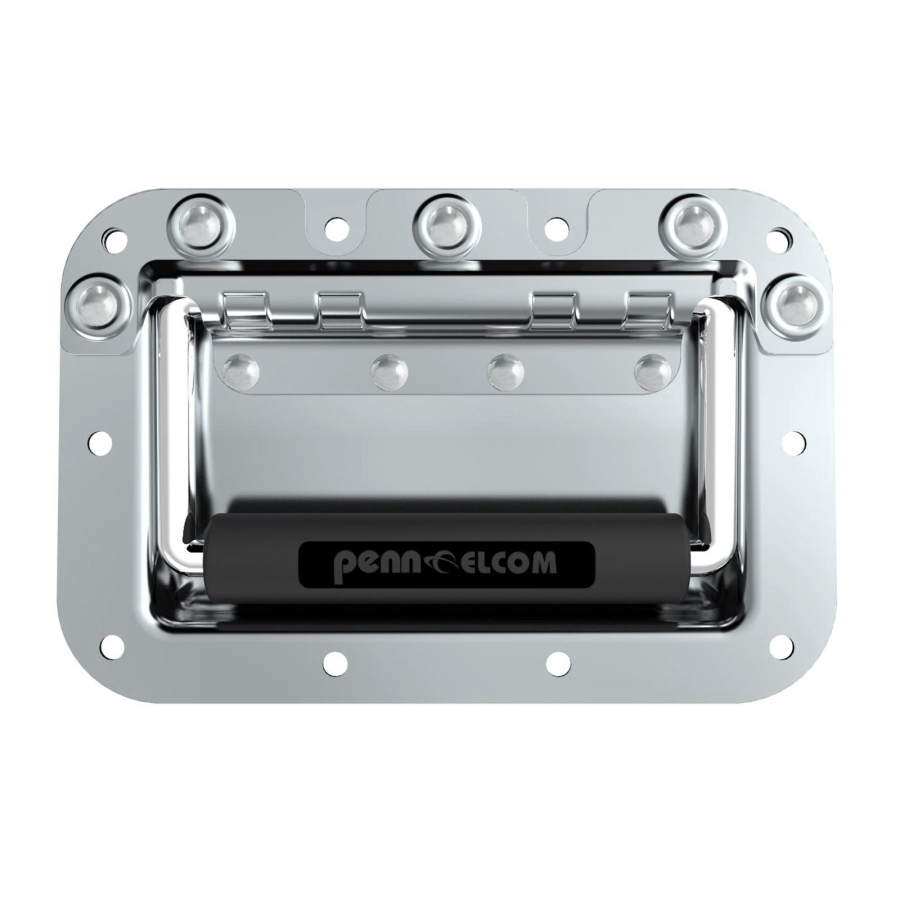 Heavy Duty Medium Recessed Handle