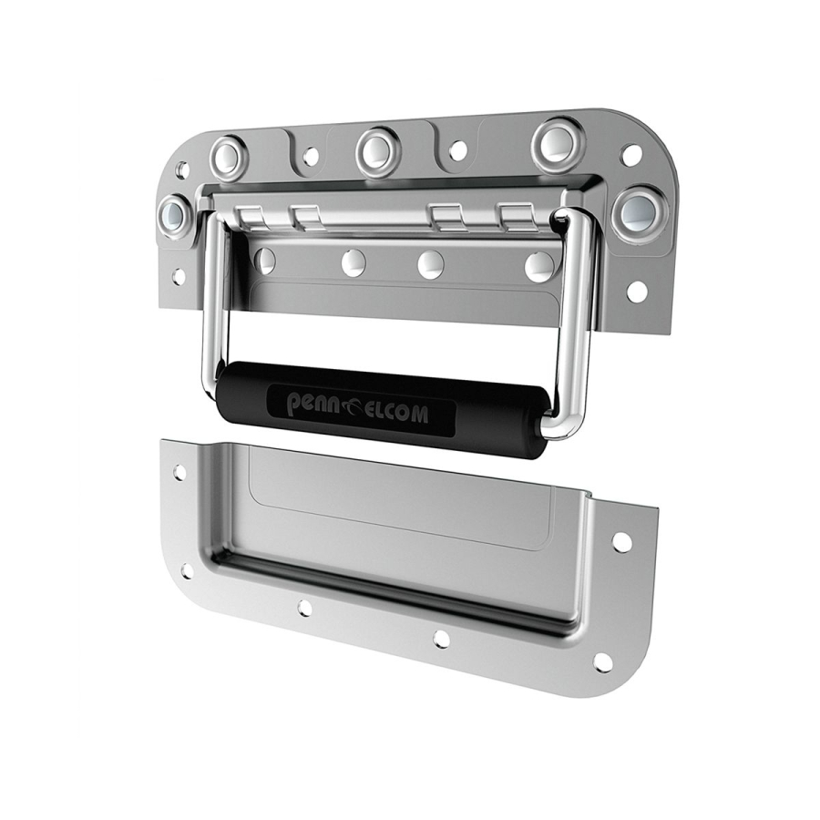 Medium Recessed Handle in Split Dish