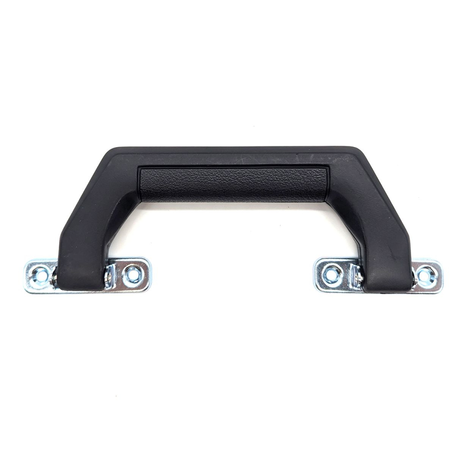 Black Briefcase Swivel Handle with Zinc Fittings
