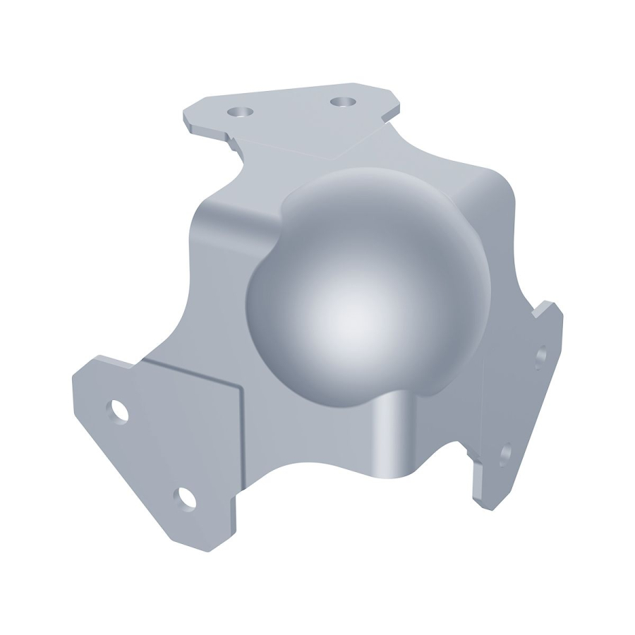 Large PennBrite Heavy Duty Ball Corner with 30mm Offset
