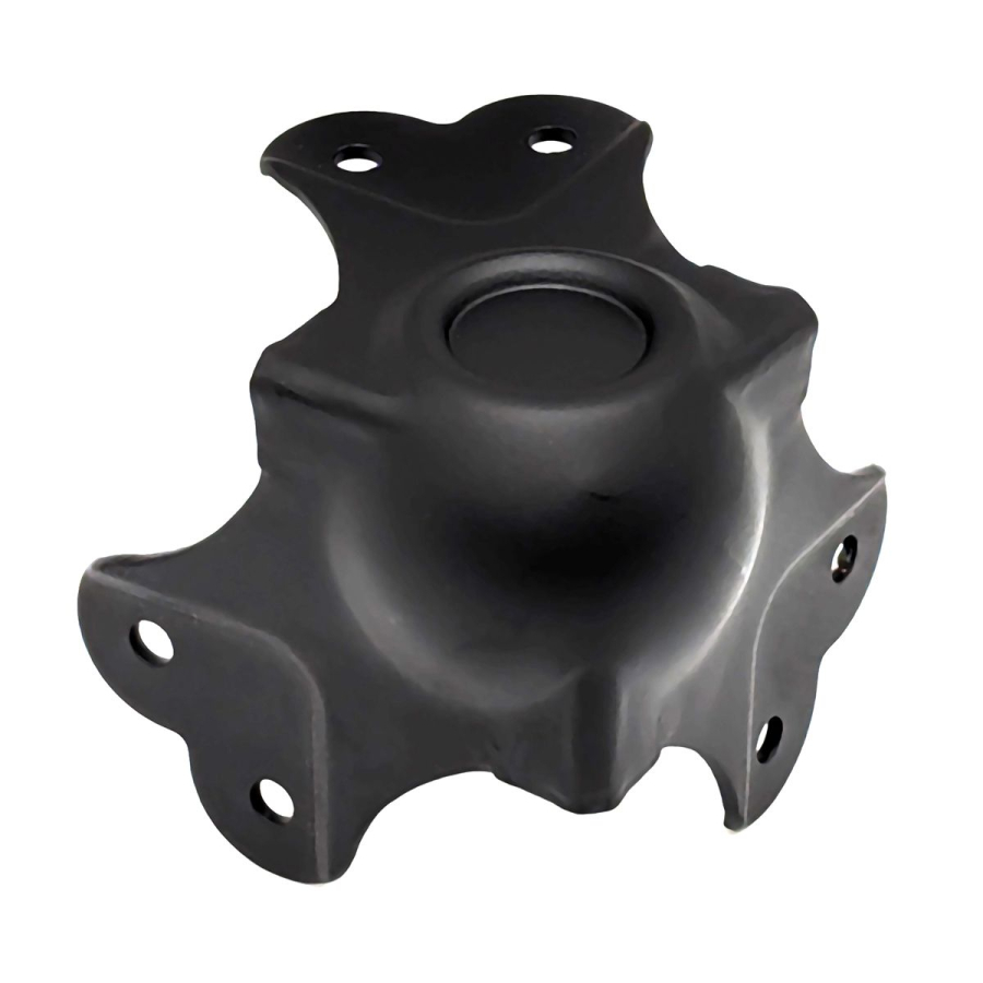 Large Black Female Stackable Heavy Duty Ball Corner with 30mm Offset