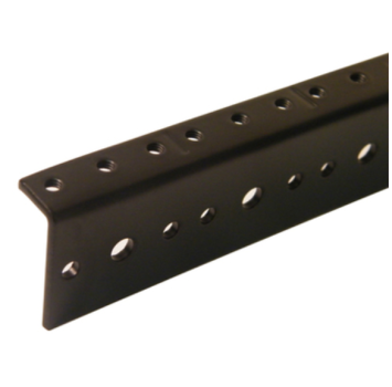 45U Full Hole Rack Rail with M6 Threaded Holes 1.5mm Thick