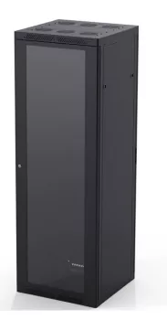 37U Server Enclosure / M6 Rails / 600mm x 600mm / Poly Door