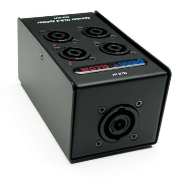 4-Way Speaker Splitter Box