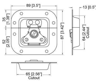Butterfly Catch klein in tiefer Schale