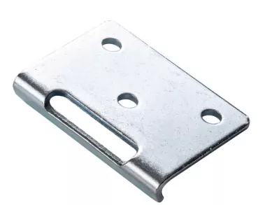 Large Zinc Slotted Catch Plate