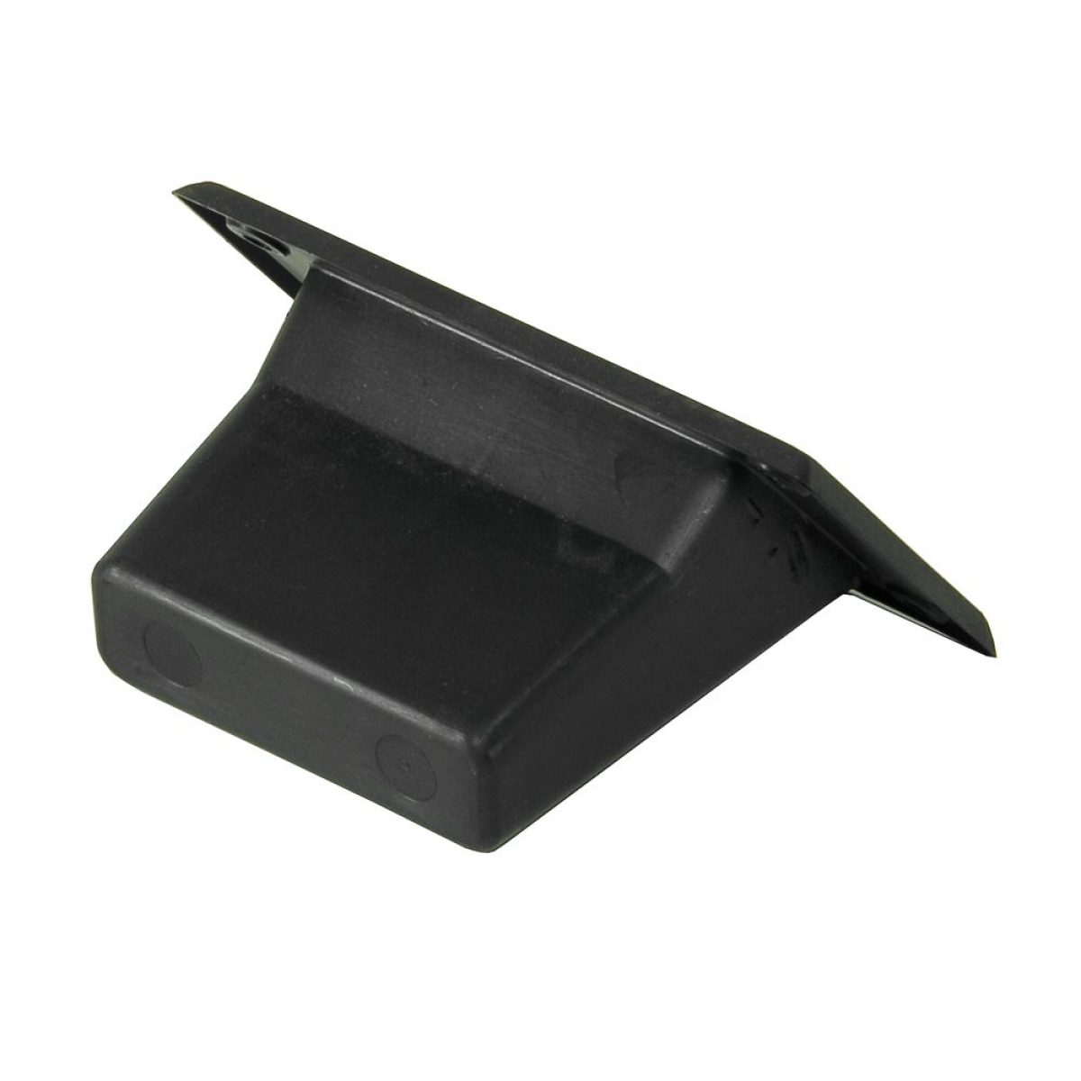 Small Black Plastic Cabinet Pocket Handle