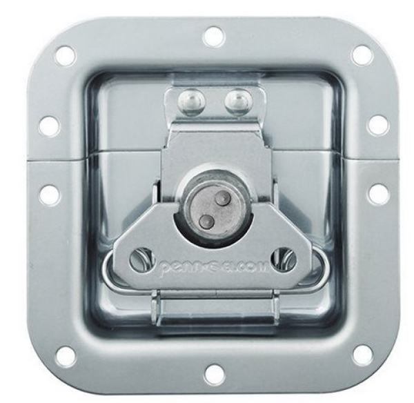 Medium Recessed Latch in Shallow Dish