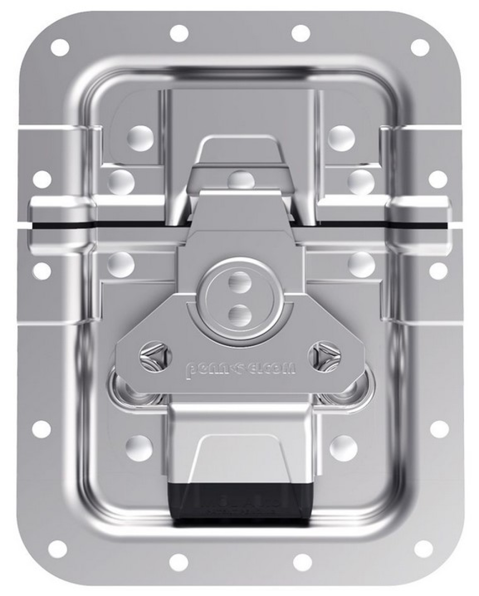 Großer WeatherSeal-Einbauschloss MOL3 in tiefer Vertiefung mit 27 mm Versatz