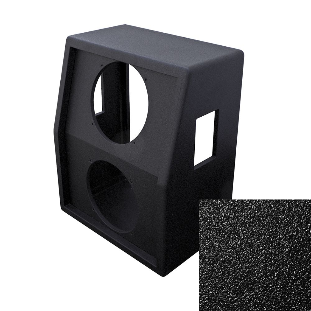 Warnex strukturierte schwarze Farbe für Lautsprecher - 6-kg-Dose