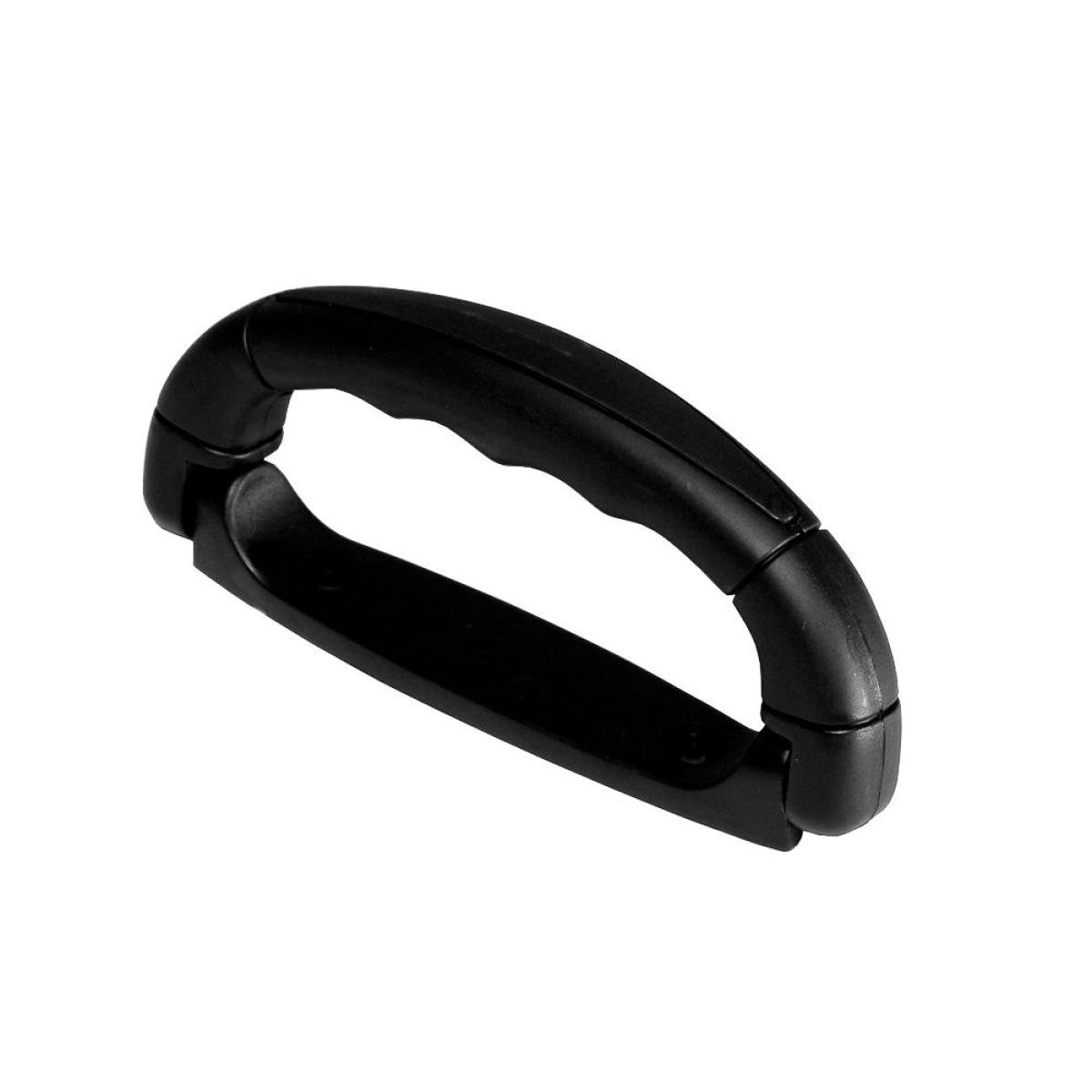 Black Cold-rolled Steel Briefcase Swivel Handle