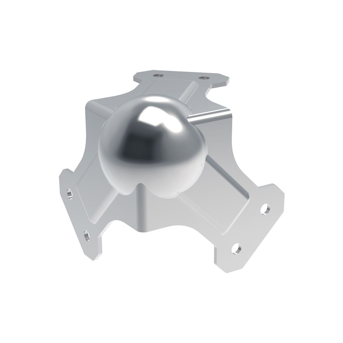 Large PennBrite Ribbed Heavy Duty Ball Corner with 3mm Radius
