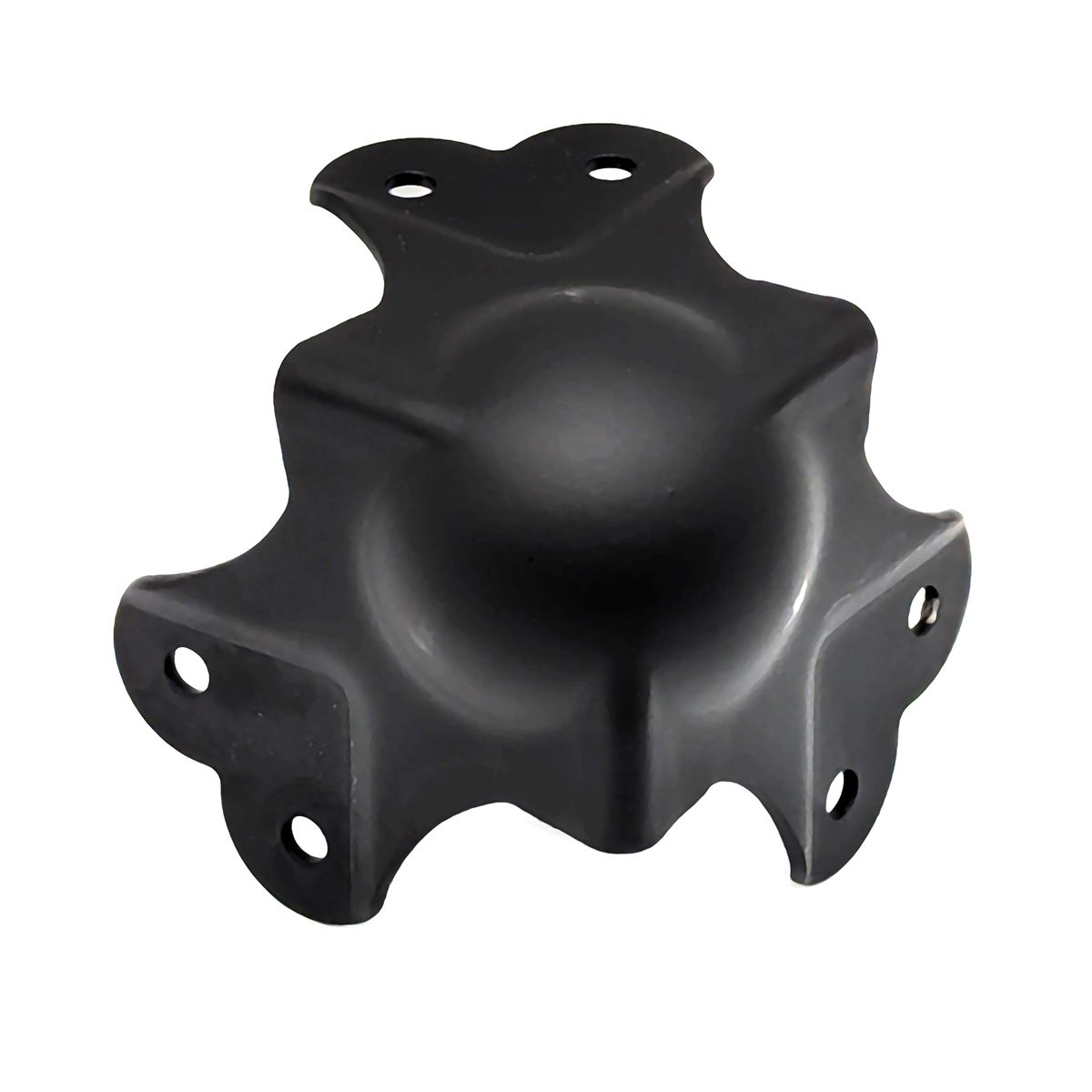 Large PennBrite black Heavy Duty Ball Corner