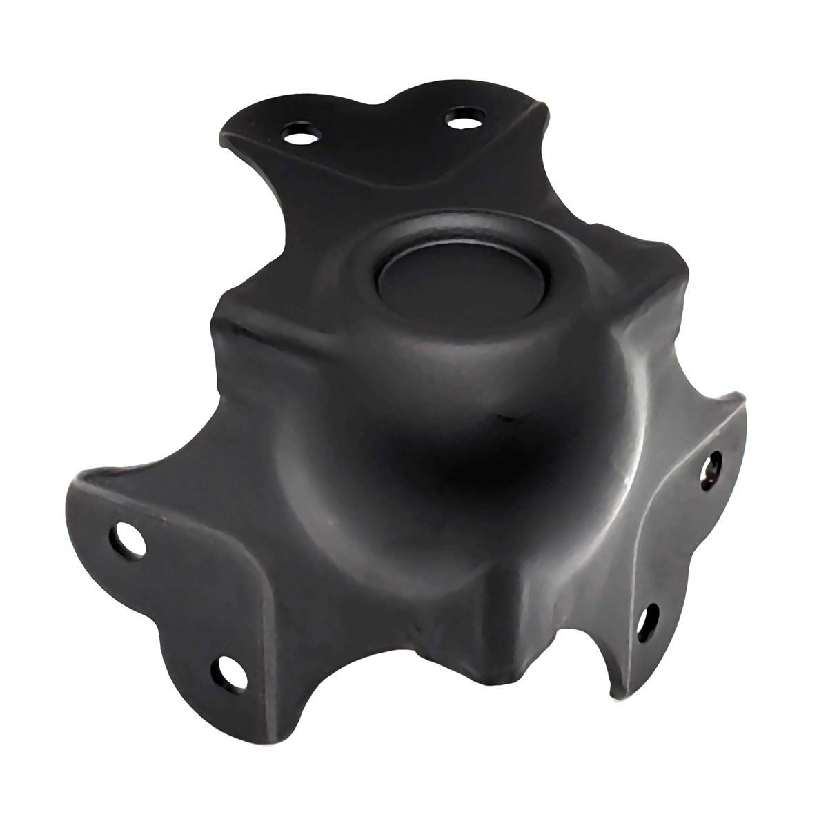 Large Black Female Stackable Heavy Duty Ball Corner with 30mm Offset