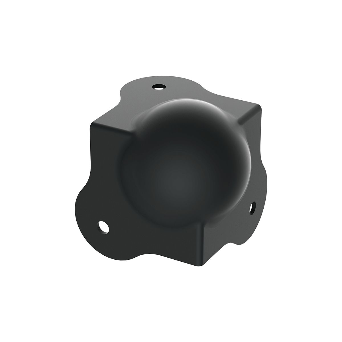 Kugelecke 50mm schwarz