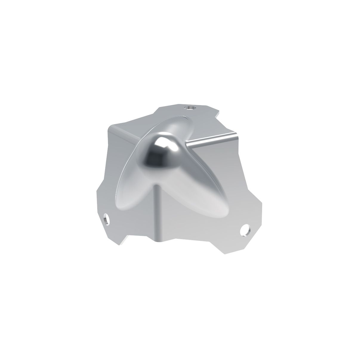 Medium PennBrite Zinc Ball Corner