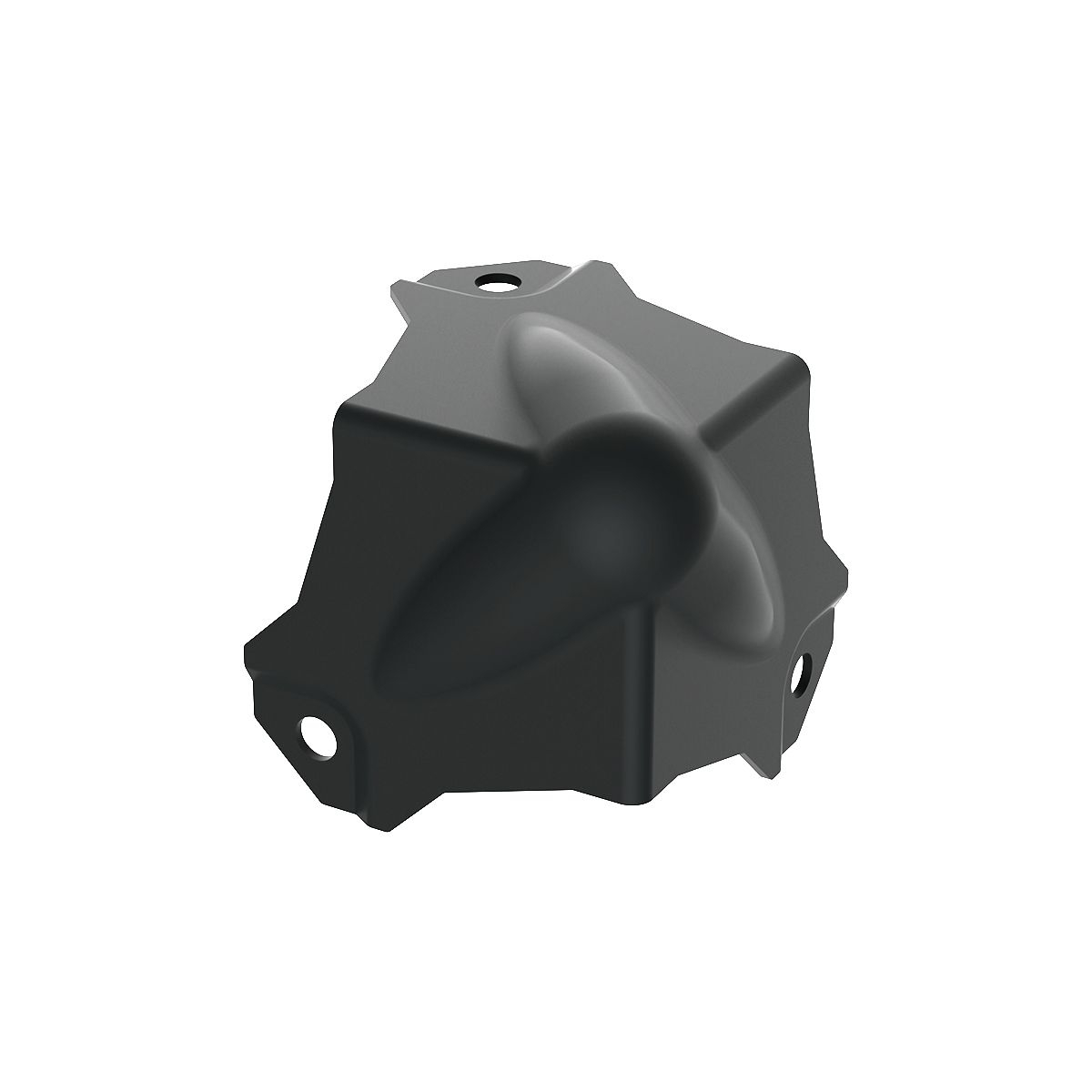 Medium Black Ball Corner with 30mm Offset