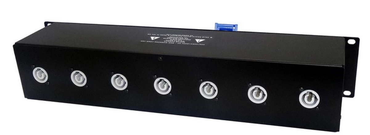 2U 32 Amp AC Rack Mount PDU With 8 x Neutrik powerCon Sockets