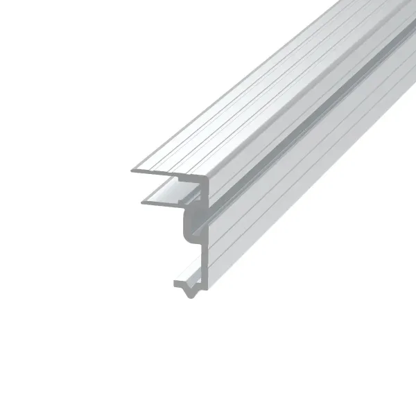 Rahmenprofil male, 10.2mm, Einhaknut