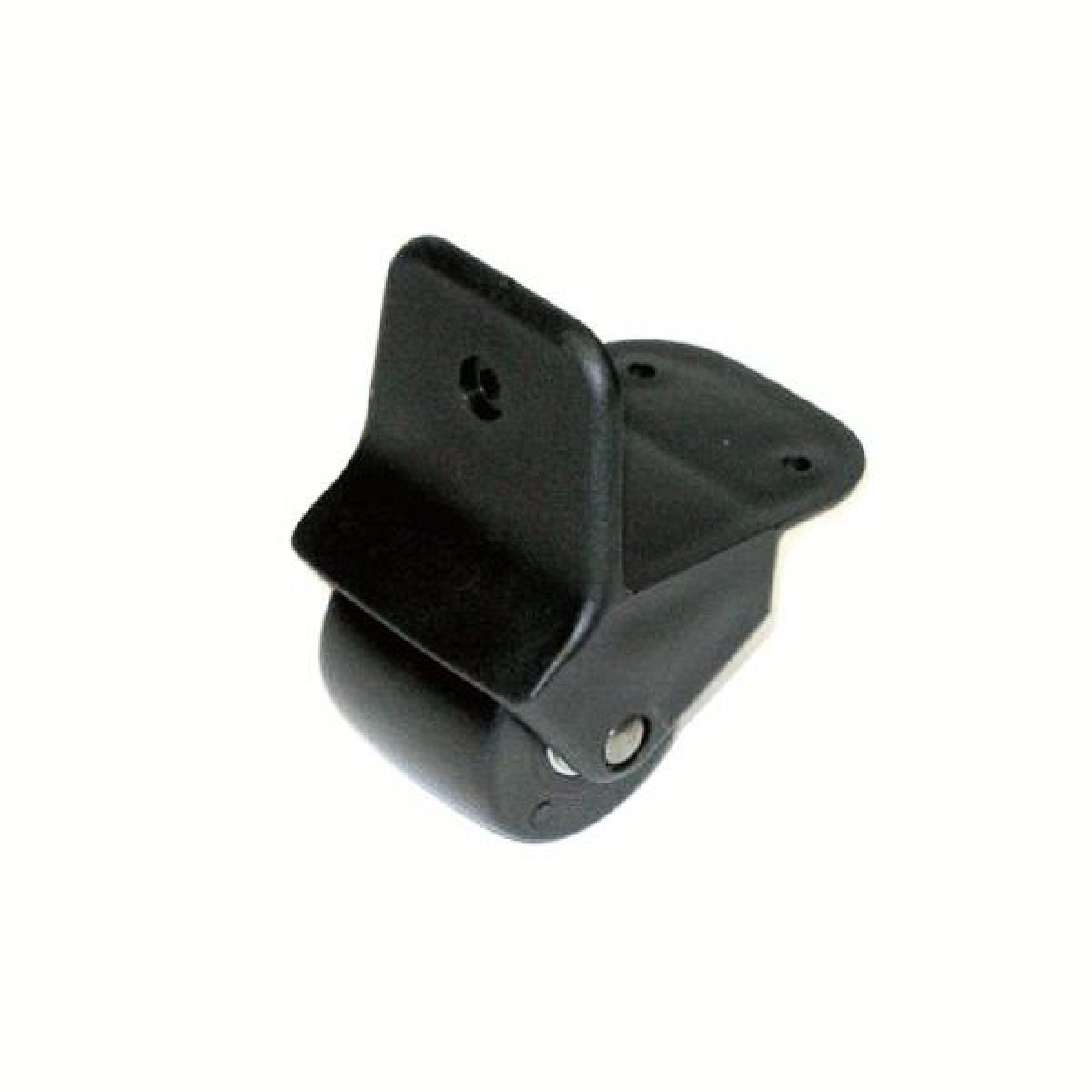 Aufsatz-Kantenrolle 50mm, Gummi/Nylon schwarz