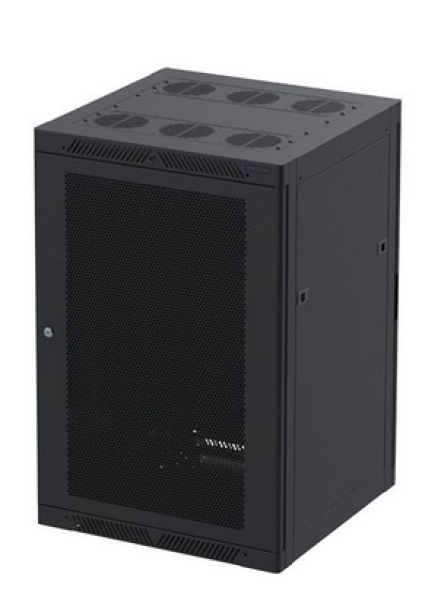 18U Server Enclosure / M6 Rails / 600mm x 600mm / Poly Door