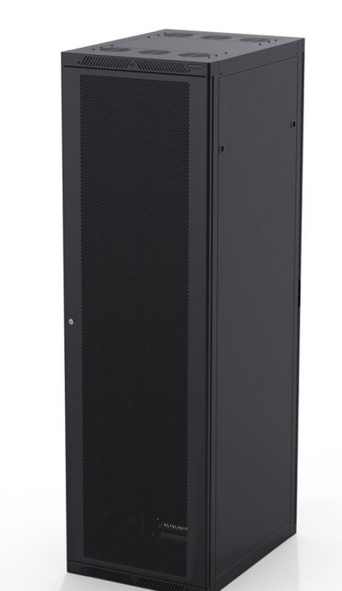 19" 42HE Serverschrank 600 x 800mm, Fronttür Perforiert
