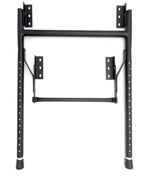 Tischbein, höhenverstell.- und klappbar, Black