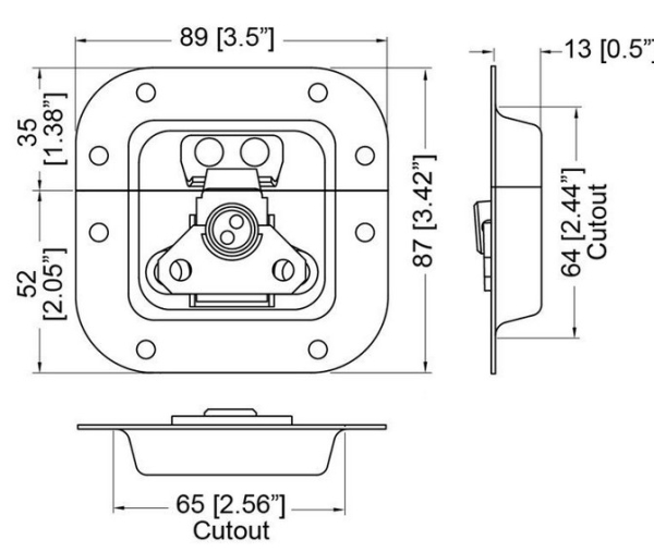 Butterfly Catch klein in tiefer Schale