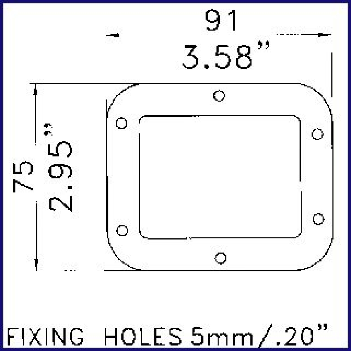 Nietplatte für Überwurfcatche L0737/xx