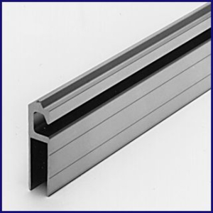 Schließprofil male, 10.2mm, Einhaknut