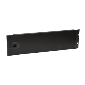 3U Hinged Rack Panel with Slam Lock