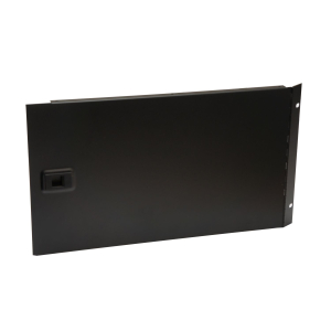6U Hinged Rack Panel with Slam Lock