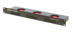 1U Black CoolRac Quiet Hot Air Extraction Unit